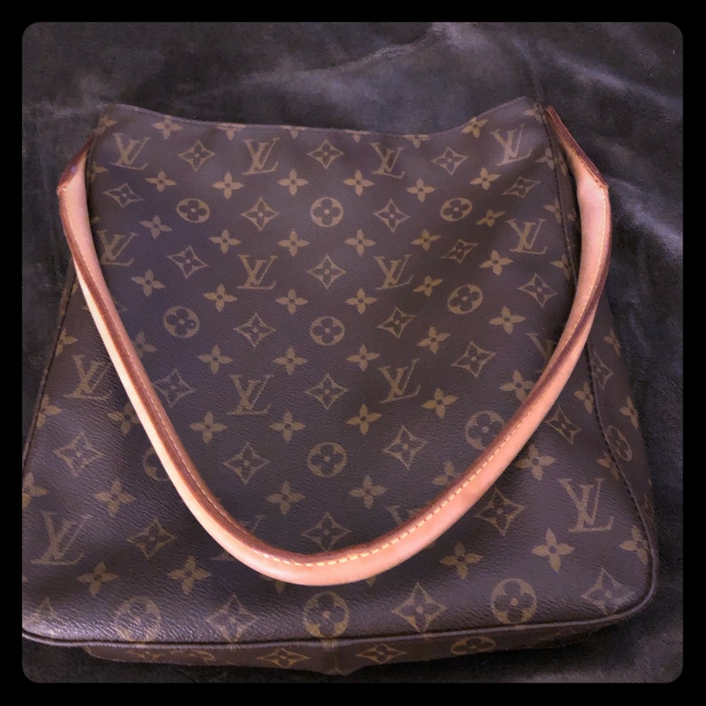 Authentic Louis Vuitton Large Zippered Tote